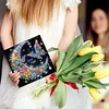 6Pcs Moon Butterfly Diamond Painting Greeting Card Diamond Handmade Card