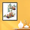 Stamped Cross Cross cross stitch kit for Adults Christmas Stocking 14CT 41x50cm tapestrymarket
