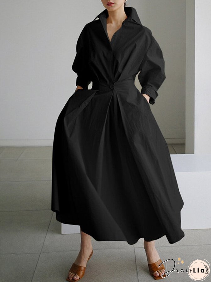 Elegant and Casual winter Dress