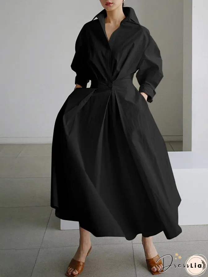 Elegant and Casual winter Dress