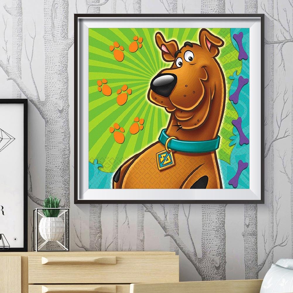 Diamond Painting - Full Round - Naughty Dog