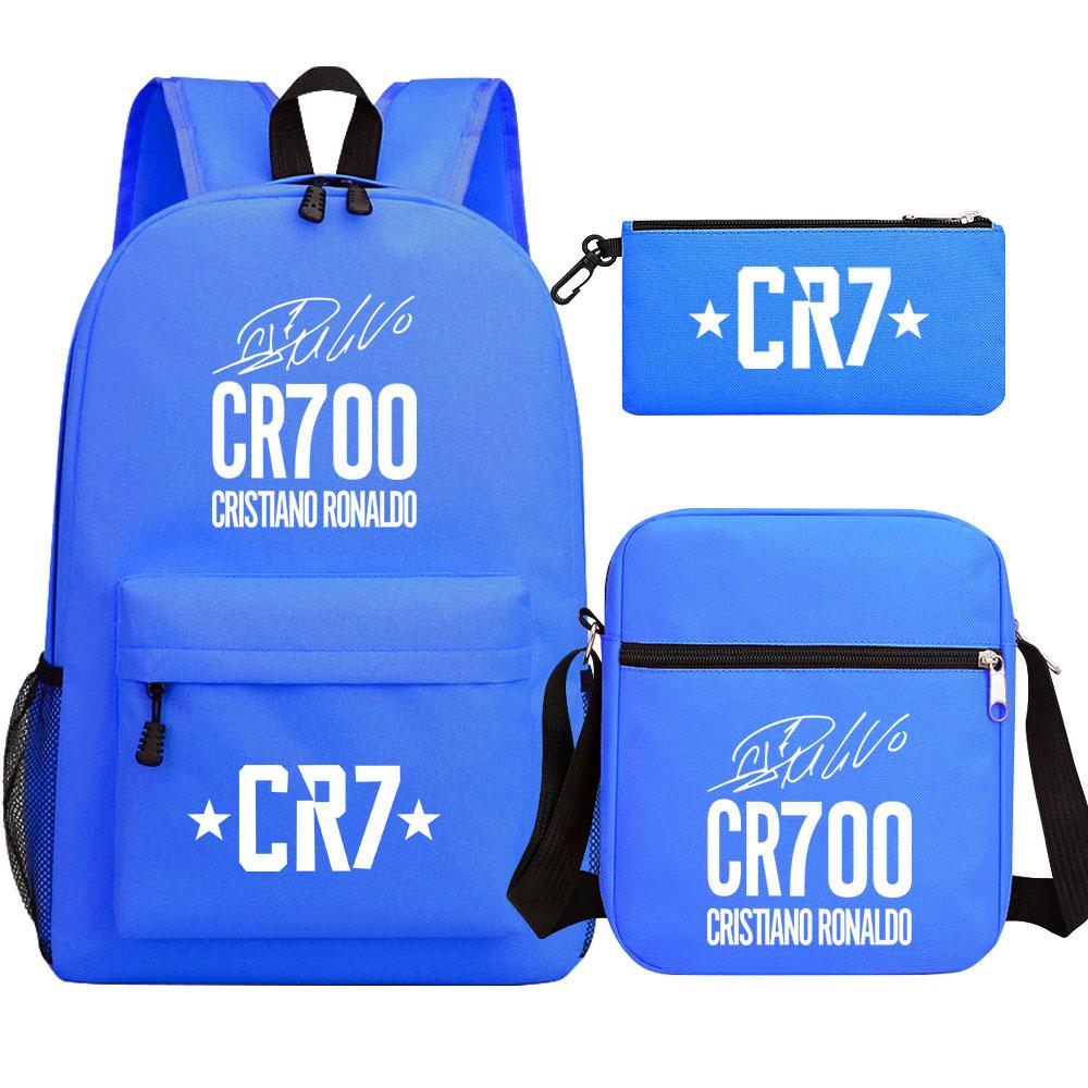 Mayoulove Cristiano Ronaldo Backpack Lightweight Design for School and Outdoor Activities-Mayoulove