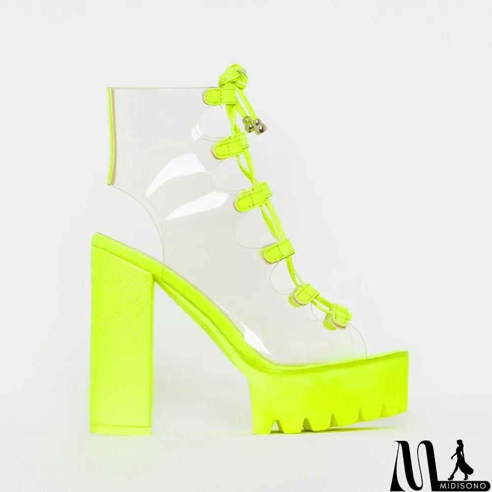 MidiSono - White Sexy Street Split Joint Frenulum Opend Out Door Shoes