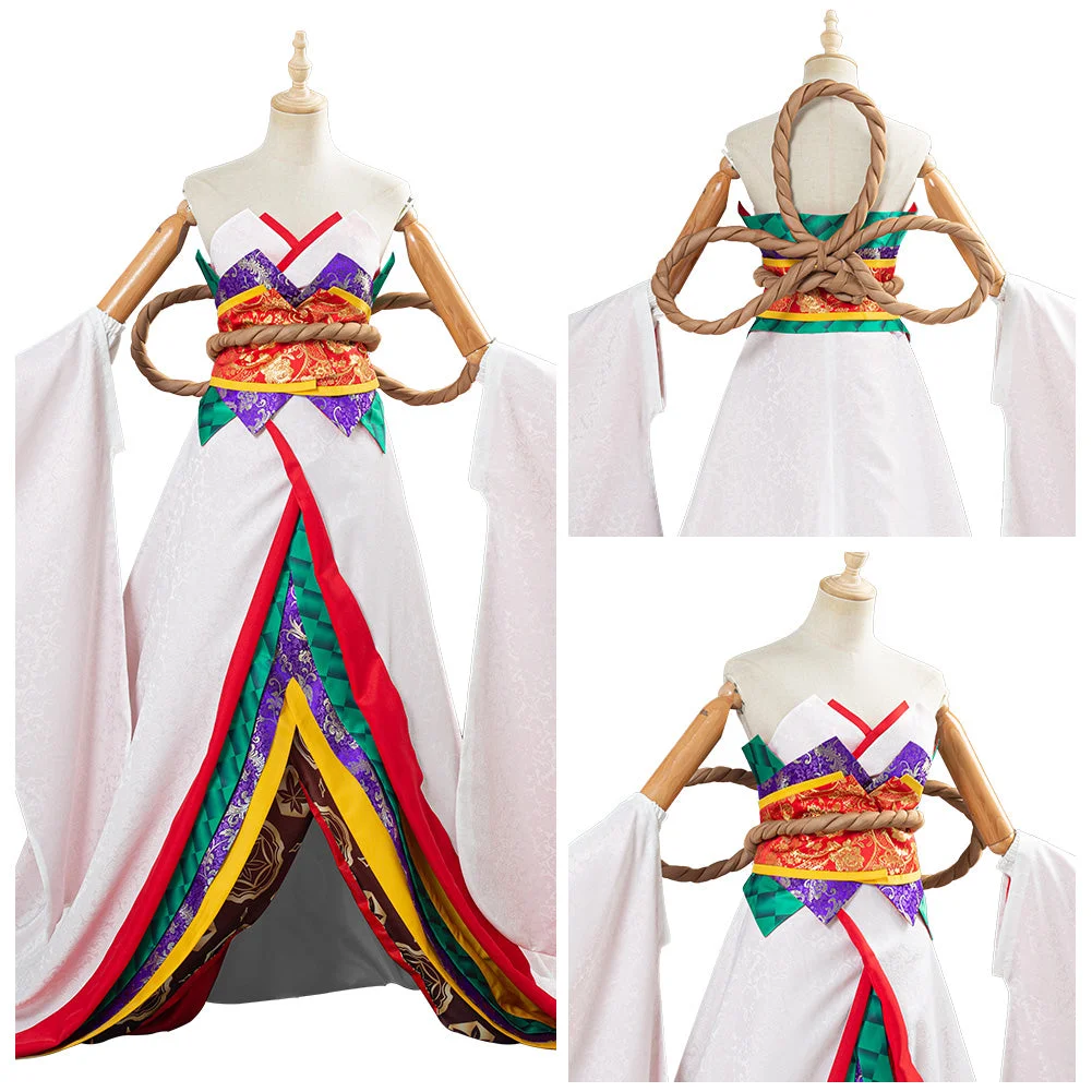 Fate/Grand Order Women Kimono Dress Outfit Kijyo Koyo Halloween Carnival Suit Cosplay Costume