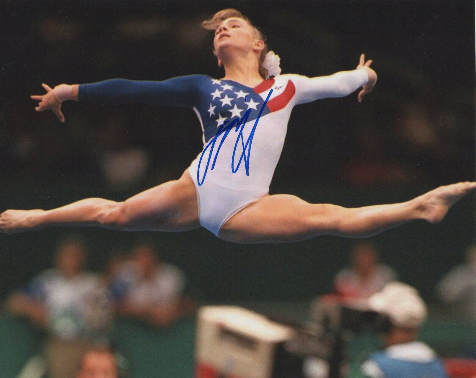 SHANNON MILLER SIGNED AUTOGRAPH USA OLYMPICS GYMNASTICS 8X10 Photo Poster painting GOLD MEDAL