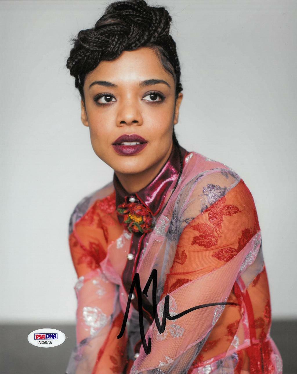 Tessa Thompson Signed Authentic Autographed 8x10 Photo Poster painting PSA/DNA #AD90707