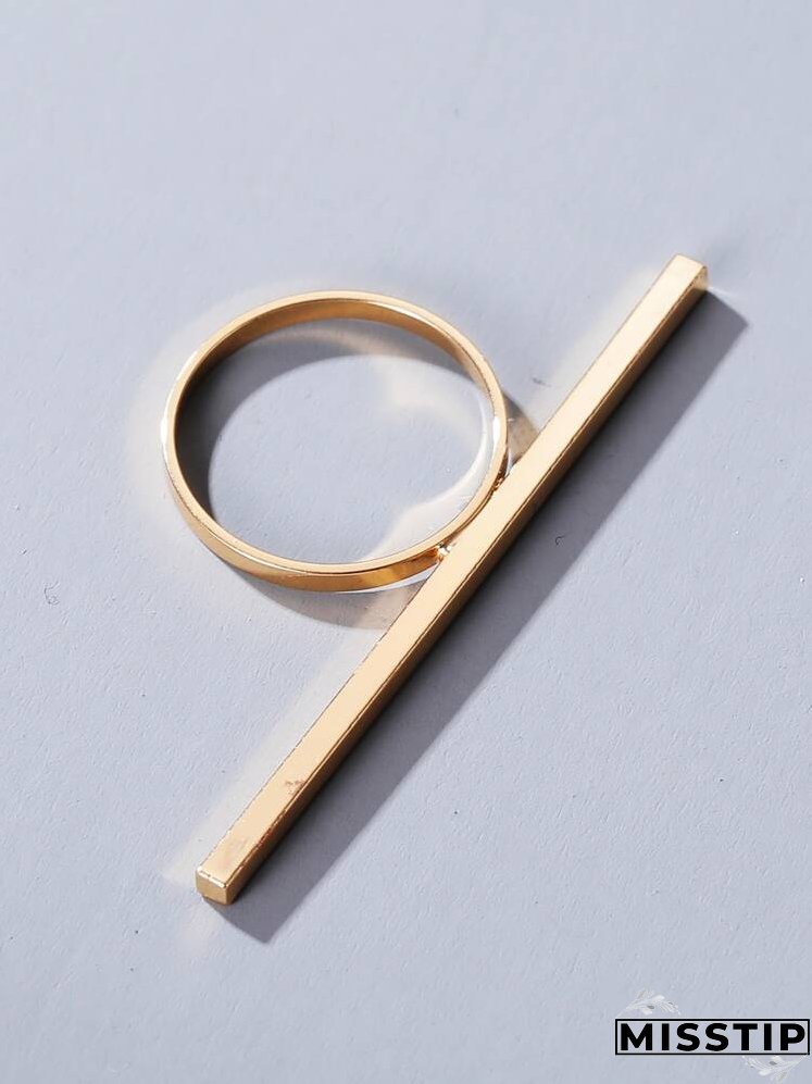 Structured Metal Ring