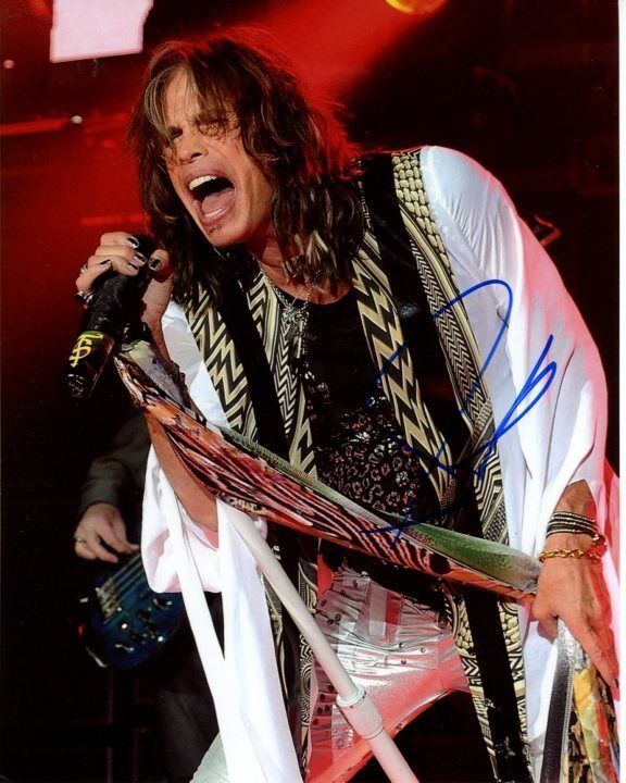 STEVEN TYLER signed autographed AEROSMITH CONCERT Photo Poster painting