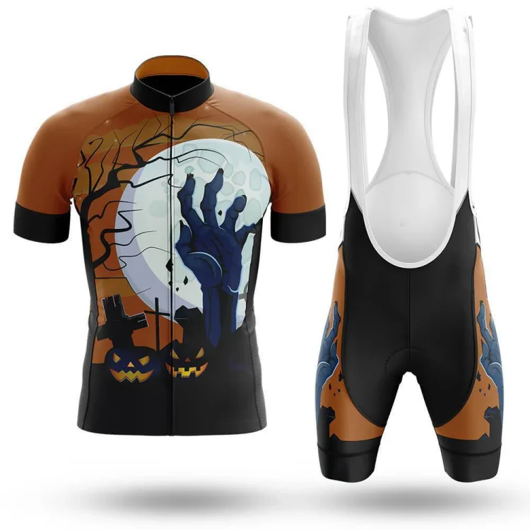 Halloween The Hand of Death Men's Short Sleeve Cycling Kit