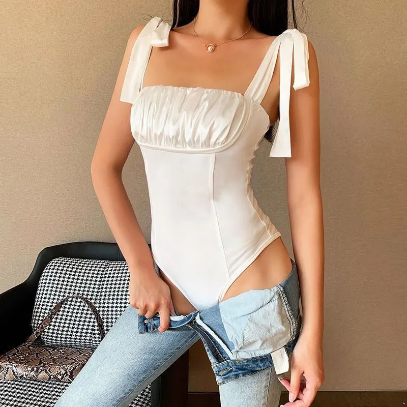 Uveng Uveng Strap Wrapped Chest Jumie Female Summer Sexy Hot Girl Slim Temperament Top