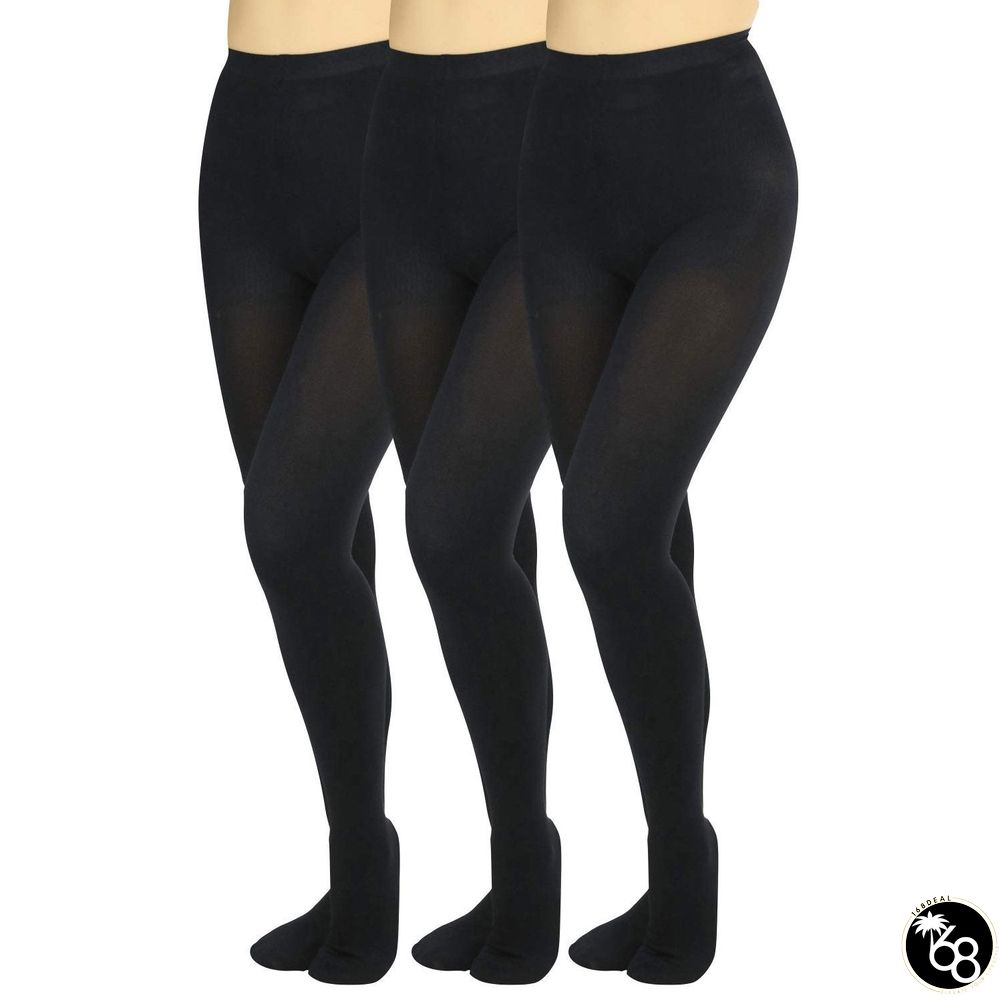 3-Pack: ToBeInStyle Women's Warm Thermal Tights | 168DEAL
