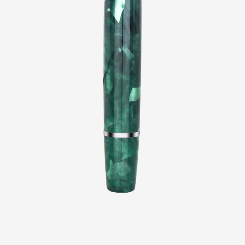 TIANZI T01 Piston-filling Fountain Pen in Darkgreen-Barrel
