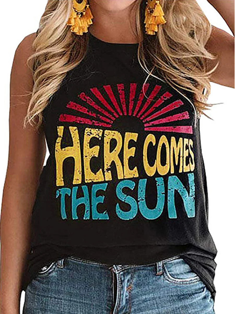 HERE COMES THE SUN Tank Top