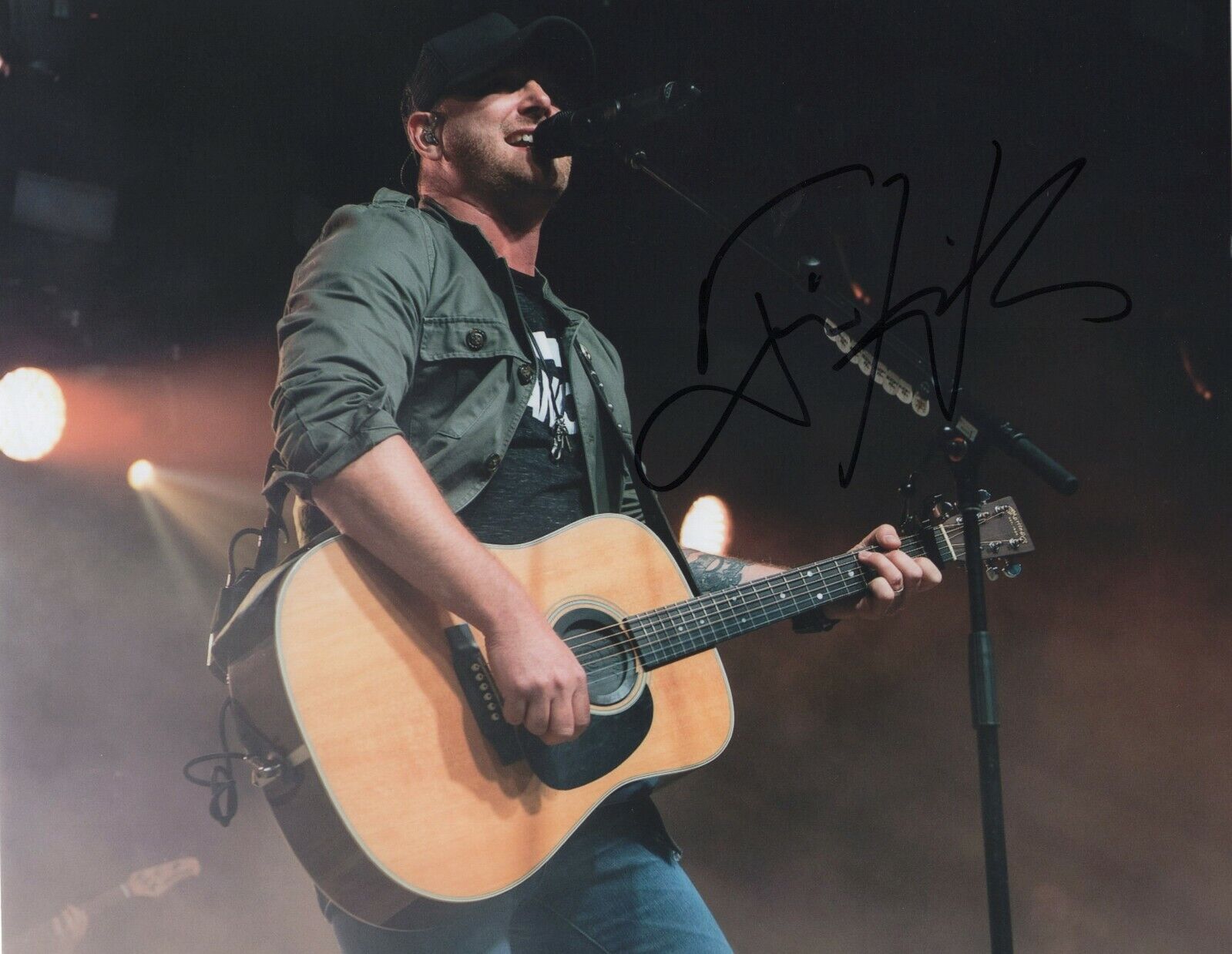 TIM HICKS SIGNED AUTOGRAPH COUNTRY MUSIC 5:01 NO TRUCK SONG 8X10 Photo Poster painting #2