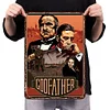 The Godfather - Vintage Metal Signs - 20*30cm/30*40cm - Movie