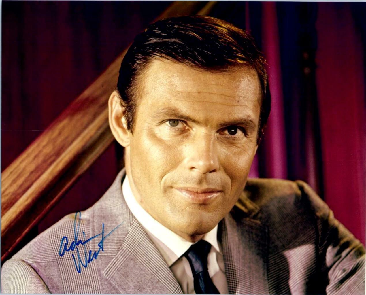 Adam West autographed 8x10 Photo Poster painting Really nice signed Photo Poster painting and COA