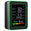 6 In 1 Air Quality Monitor PM2.5 CO2 HCHO TVOC Detector for Warehouse Laboratory