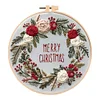 Christmas Wreath-Embroidery Kit