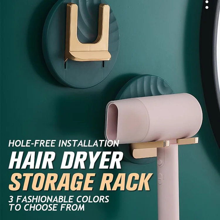 Hair Dryer Folding Storage Rack