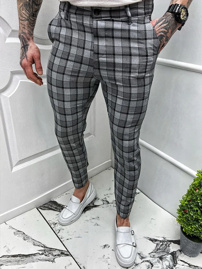 Men's Casual Stripe Pants