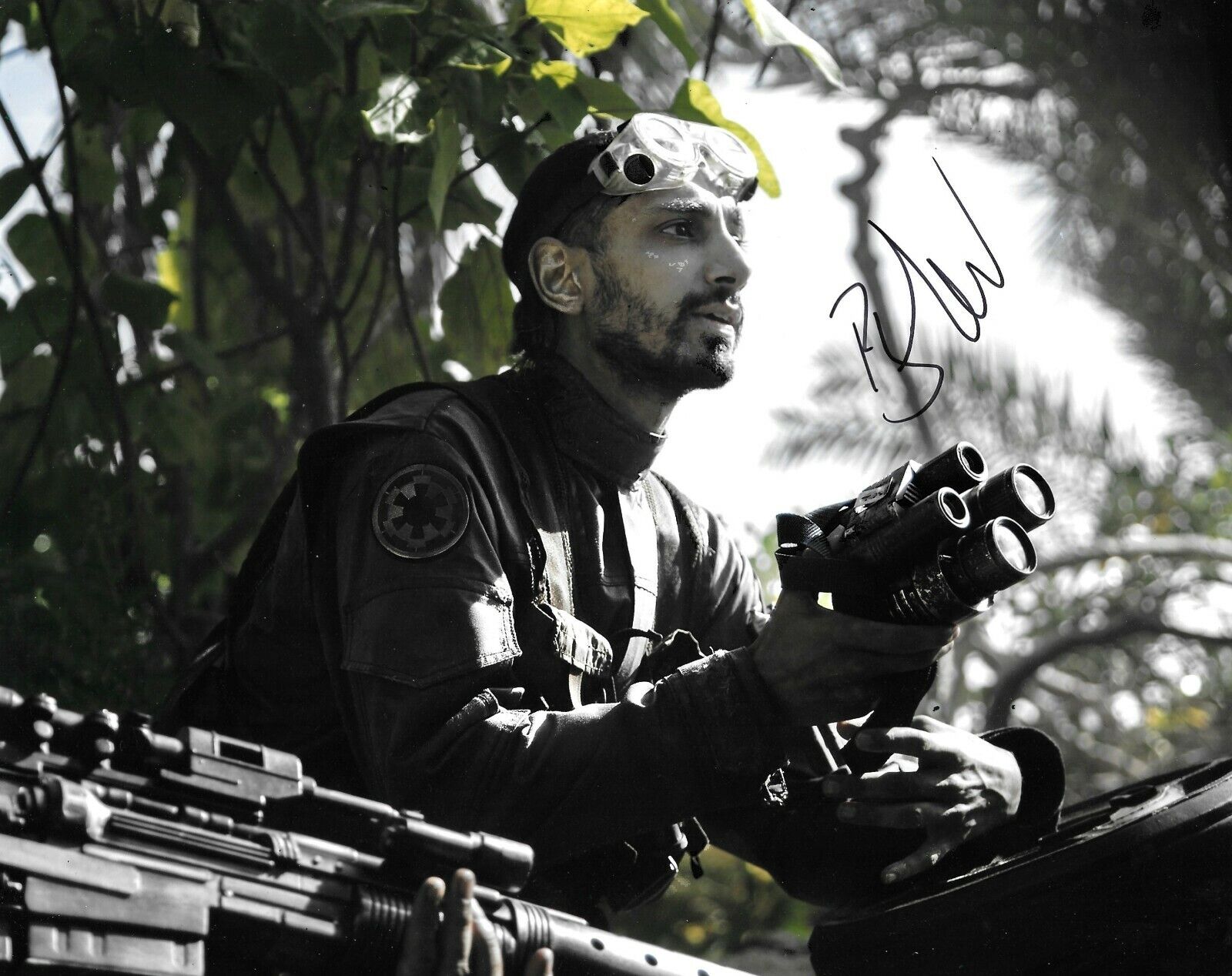 Riz Ahmed Signed Rogue One: A Star Wars Story 10x8 Photo Poster painting AFTAL