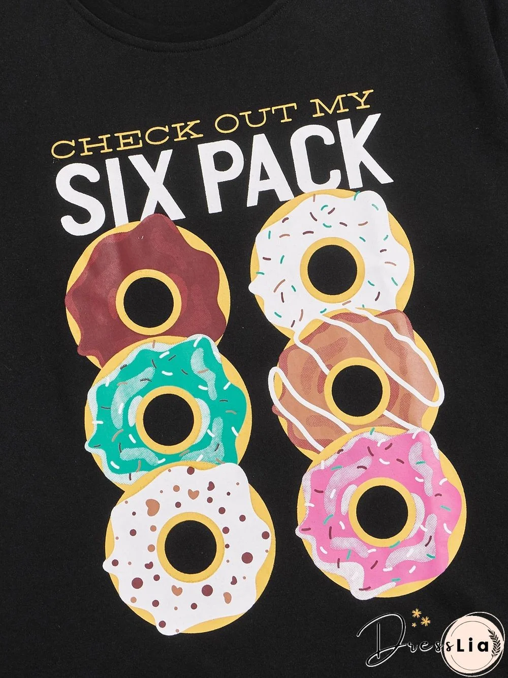 Guys Slogan Donut Graphic Tee