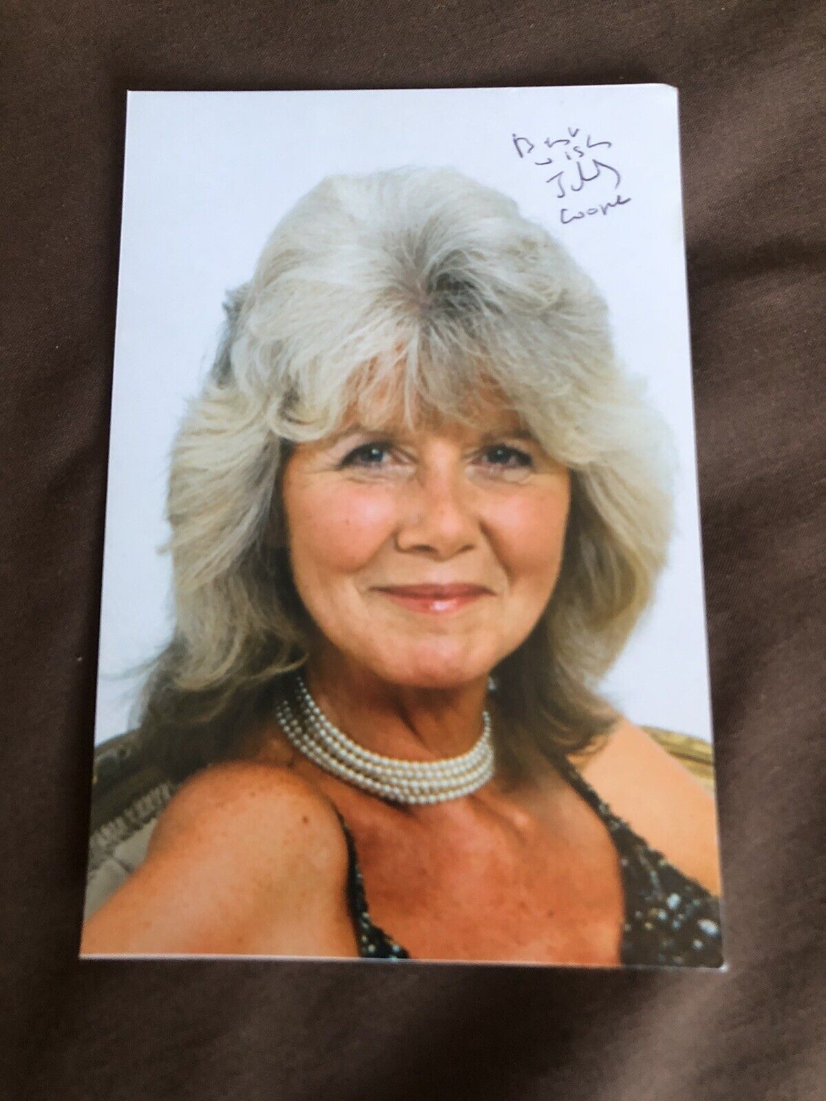 JILLY COOPER (AUTHOR) SIGNED Photo Poster painting