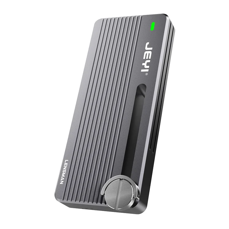 JEYI M.2 NVMe SSD Enclosure with Camera Mounting Screw, USB