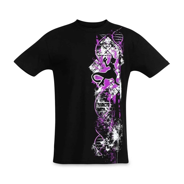 Mewtwo Legendary Code Fitted Crew Neck T-Shirt - Adult