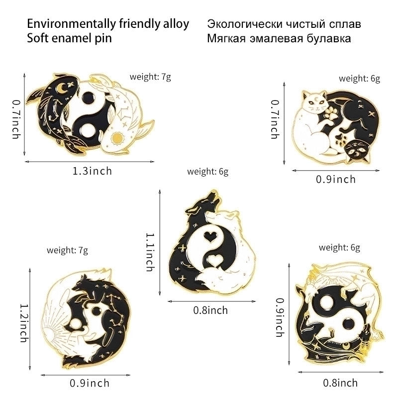 Cartoon Style Animal Alloy Stoving Varnish Unisex Brooches