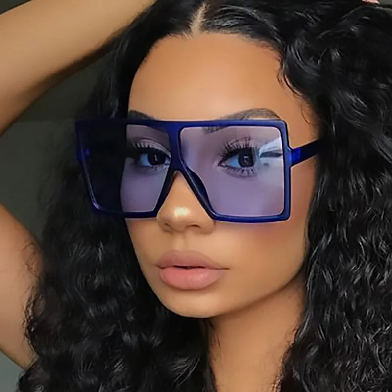 Beacolors Oversize Square Sunglasses