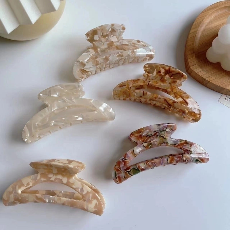 Fashion Printing Acetic Acid Sheets Hair Claws