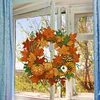 Diamond Painting Thanksgiving Pumpkin Wreath Pendant