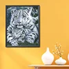 Bead Embroidery-9CT Printed Partial Embroidery-Tiger(45*57cm)