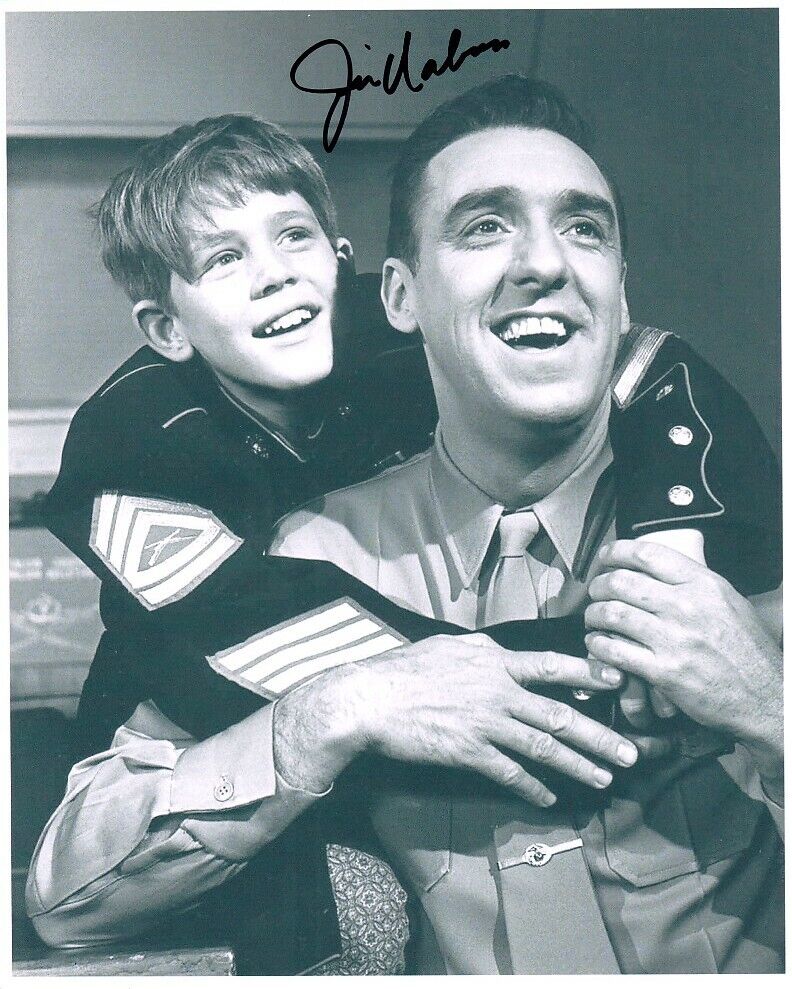 JIM NABORS signed GOMER PYLE USMC 8x10 w/ coa RON HOWARD OPIES JOINS THE MARINES