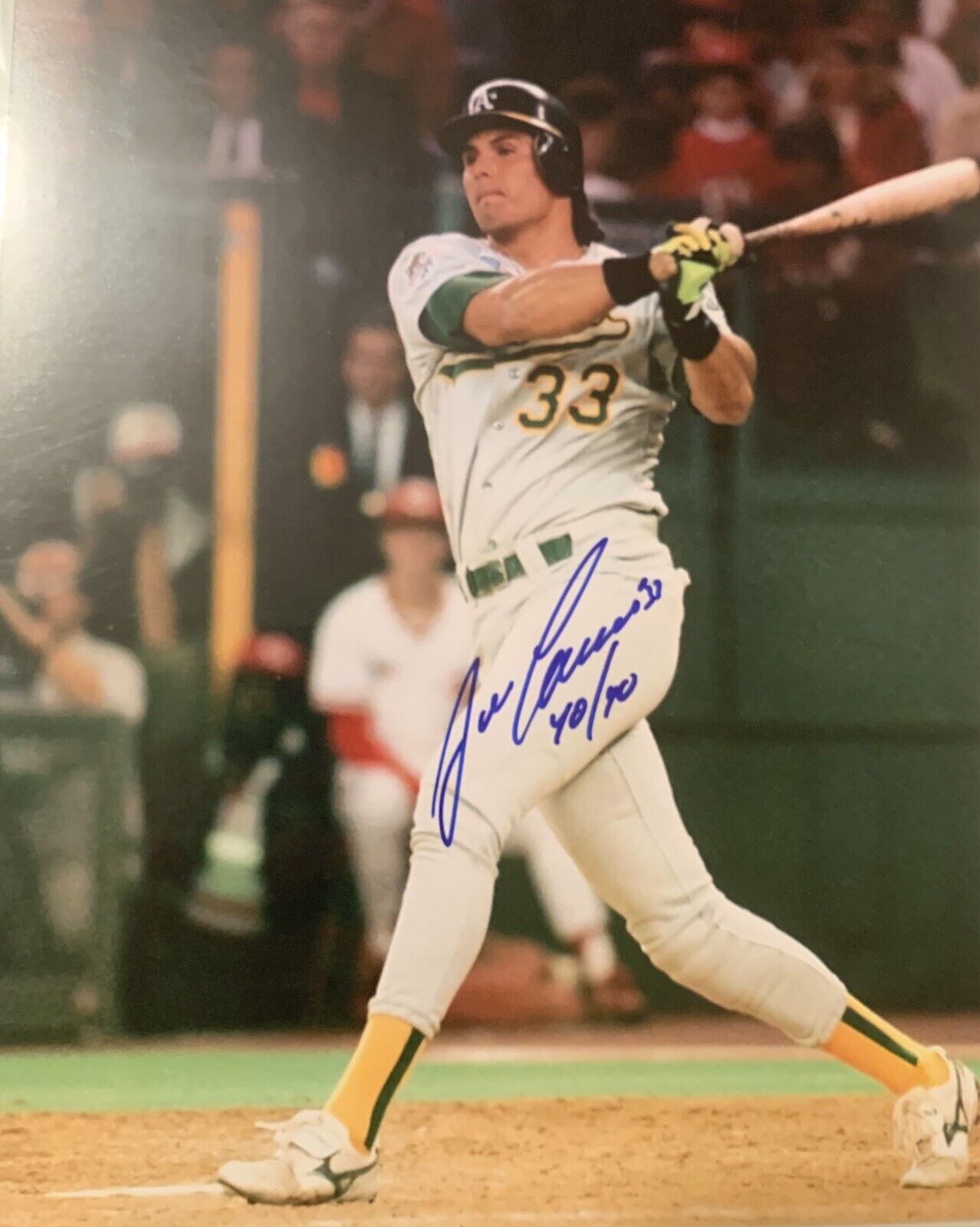 Jose Canseco Signed 8x10 Photo Poster painting Pic Auto A’s