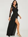 Sexy Lace Evening Dress Black Dress