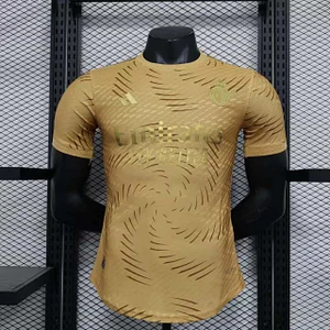 2024/2025 Player Version Real Madrid Special Edition Golden Football Shirt 1:1 Thai Quality