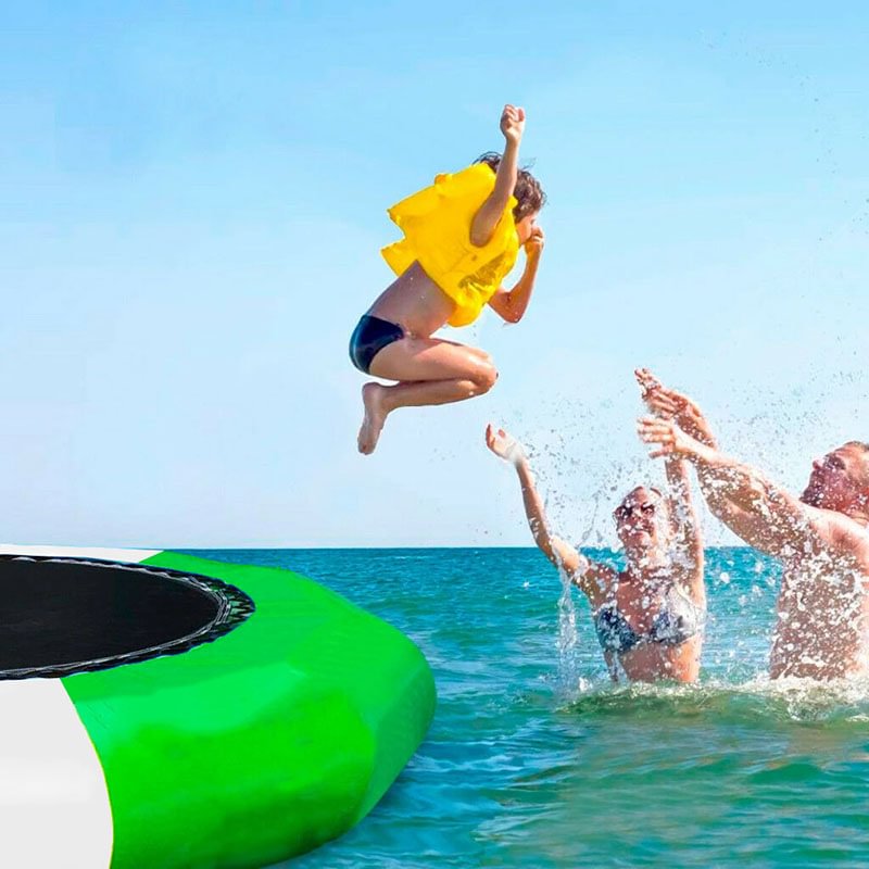 popsport inflatable water trampoline