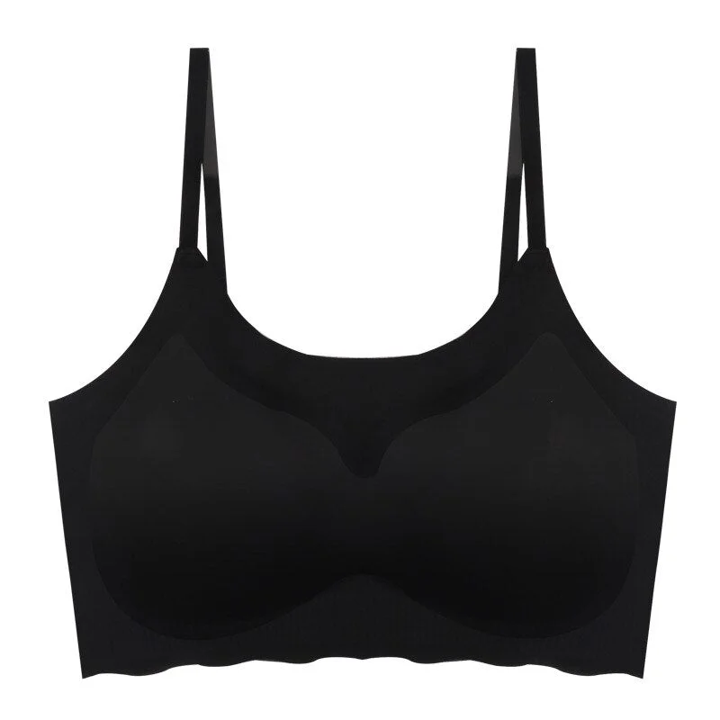 jerrinut Seamless Bras For Women Active Bra Push Up Vest Wire Free Lingerie Padded Brassiere Sleeping Bra Bralette Underwear BH