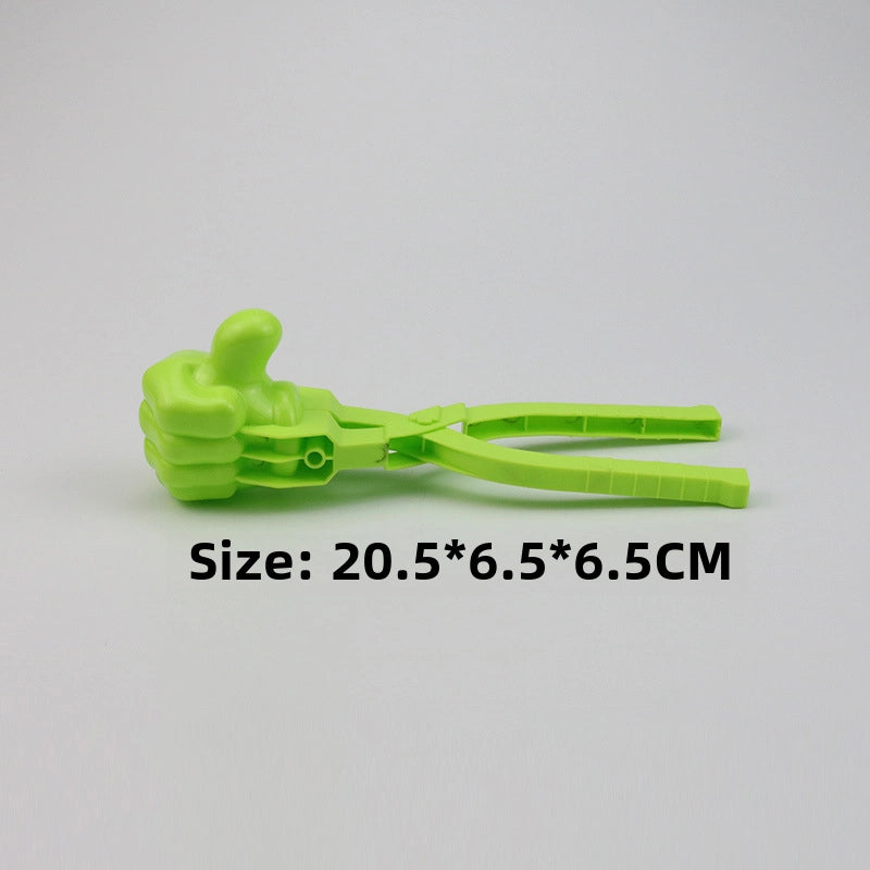 Children’s Winter Outdoor Toy Snow Clip Snowball Fight Artifact Snowflake Love Snowball Clip Play Snow Toy Sand Mold