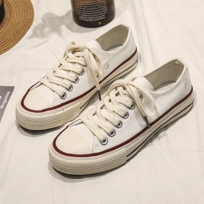 Women Canvas Shoes Women Fashion Summer Casual Sneakers Student Casual Shoes High Top Woman Vulcanize Shoes 2020 Spring Autumn