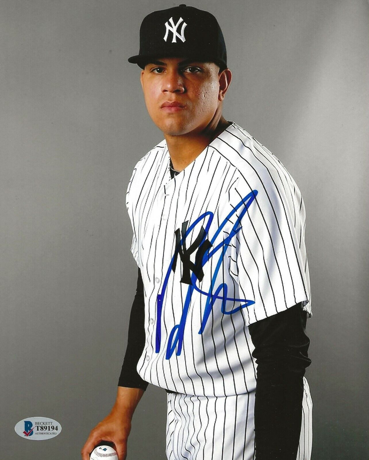 Dellin Betances signed New York Yankees 8x10 Photo Poster painting autographed BAS Beckett