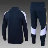 2024/2025 Real Madrid Half-Pull Training Suit Royal Blue Football Shirt 1:1 Thai Quality Set love fball