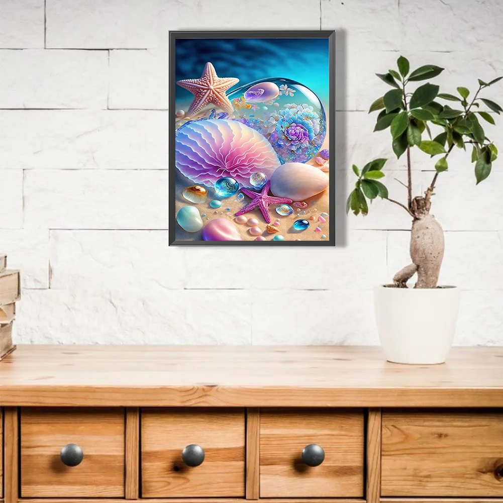 Diamond Painting - Full Round Drill - Beach(30*40cm)