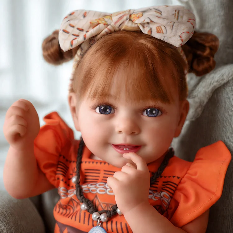 Babeside Smiling Reborn Baby Doreen 20''  Toddler Girl Building Lovely Memories