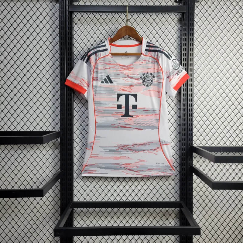 2025-2026 Women FC Bayern Munich Away Football Shirt 1:1 Thai Quality- Maxi Kit
