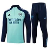 Joyfball 2025/2026 Arsenal Half-Pull Training Suit Light Green Football Shirt 1:1 Thai Quality