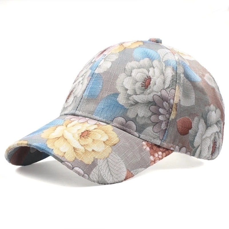 Women’s Fashion Flower Baseball Cap
