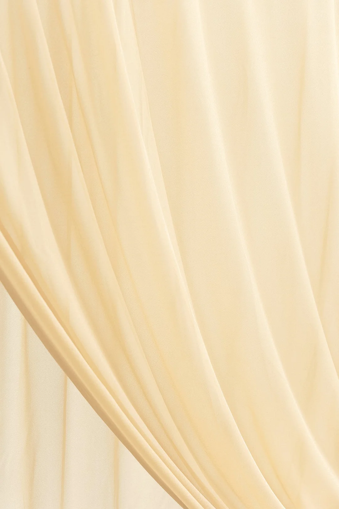 2-Layer Wedding Backdrop Curtains 59" x 10ft (Set of 2) - 8 Colors